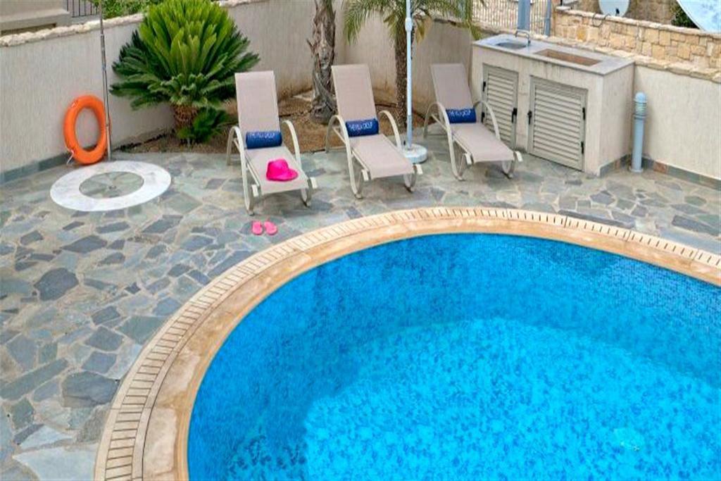 Villa Lalianda Sandy Beach Villas - Private Pool - Jacuzzi - Private Beach Area Polis Екстер'єр фото